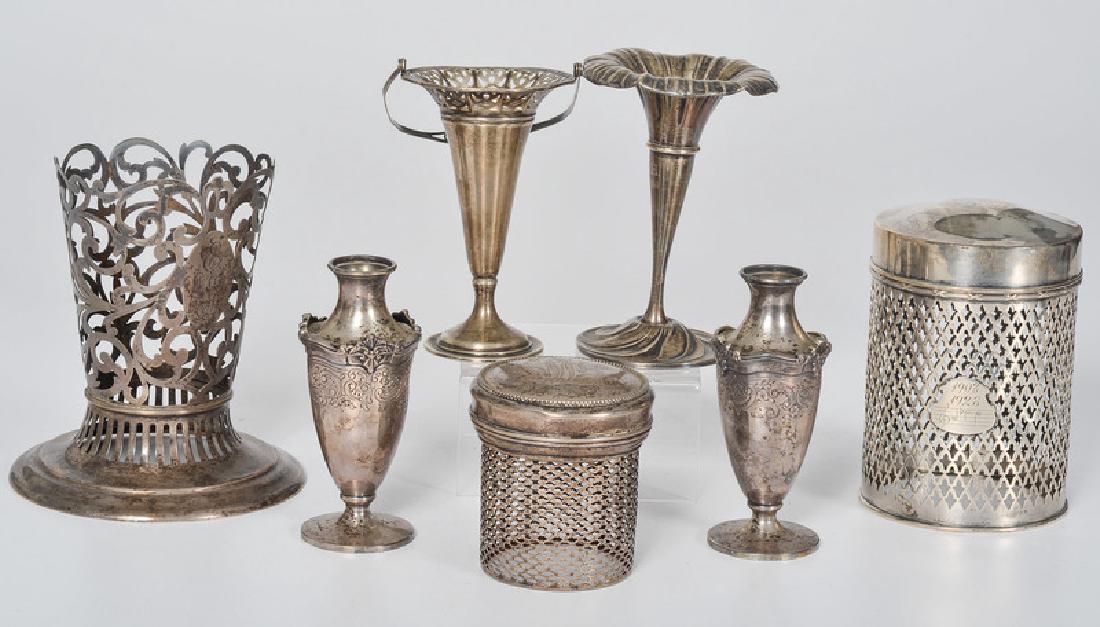 Sterling Vases and Jars (1 of 5)