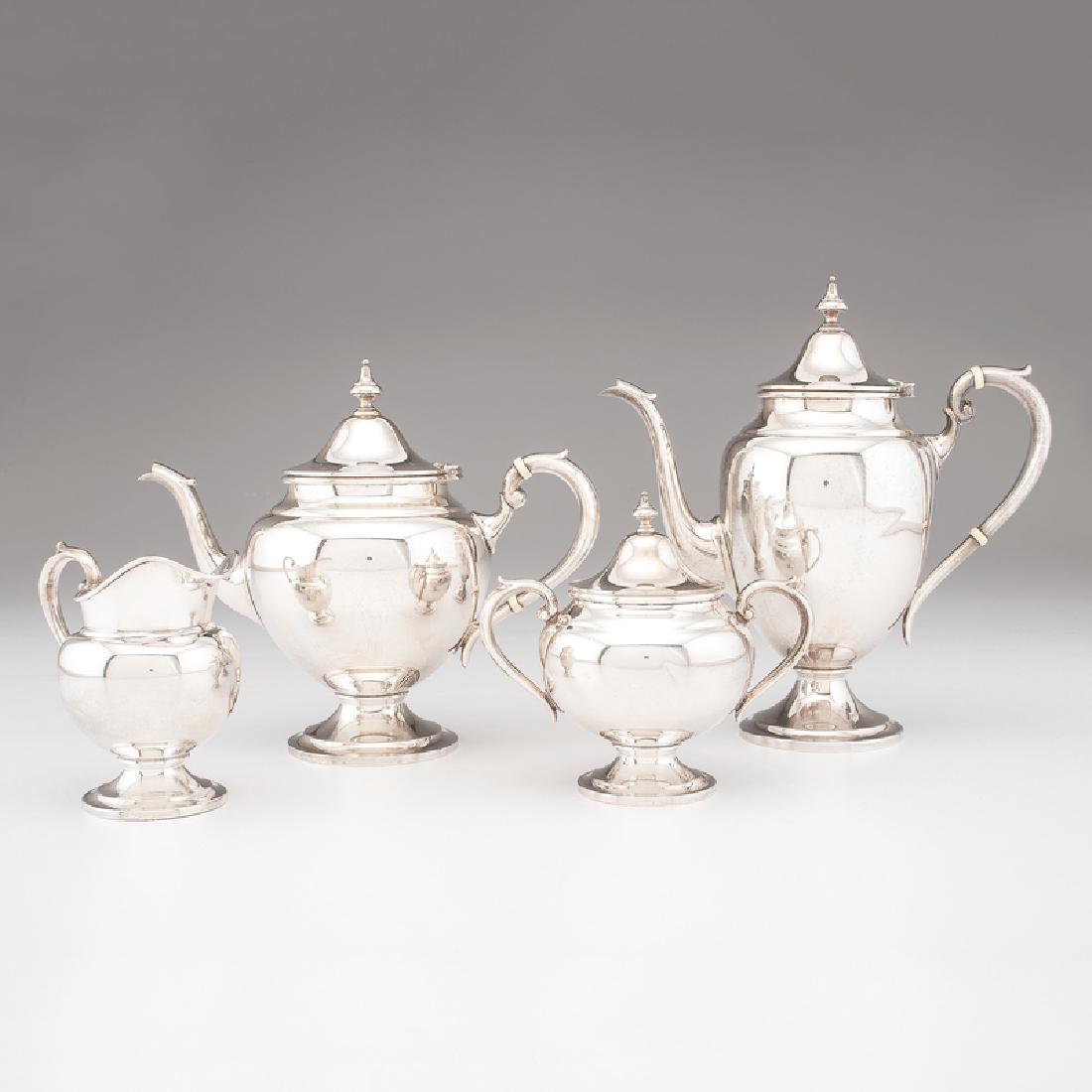 Gorham Sterling Silver Tea and Coffee Service