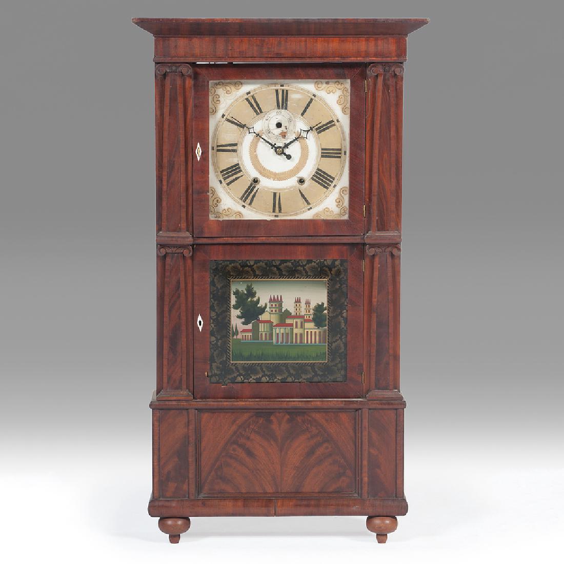 Isaac Packard  Triple Decker Clock (1 of 6)