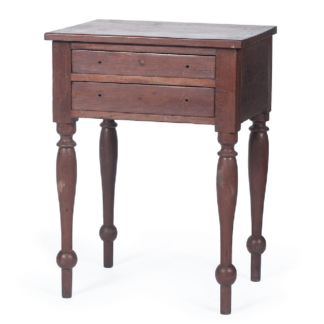 Cherry Two Drawer Stand (1 of 3)