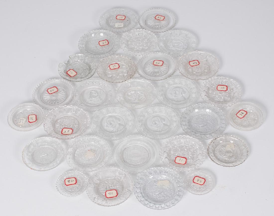 Sandwich Glass Cup Plates (1 of 2)
