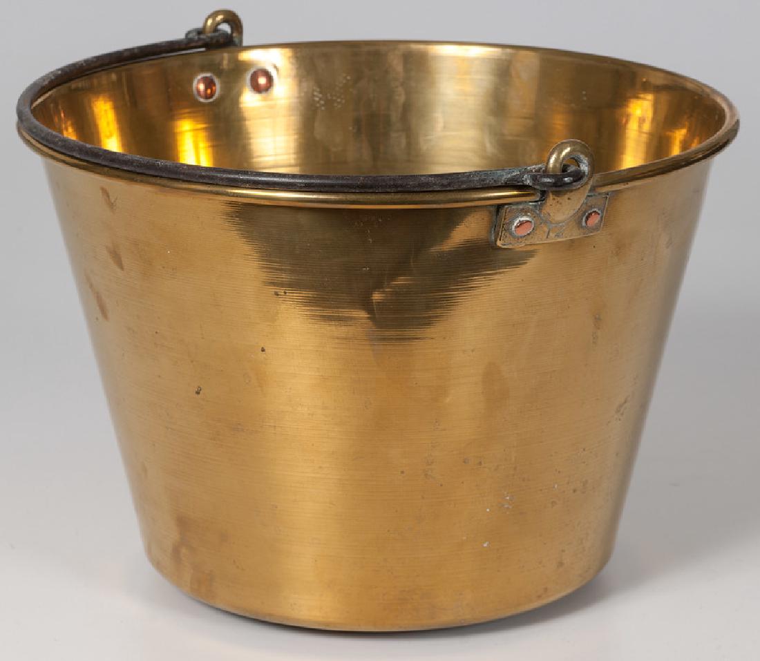 Spun Brass Bucket (1 of 2)