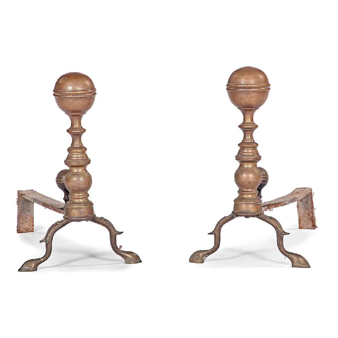 Brass Andirons (1 of 2)