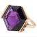 Vintage Amethyst Ring in 14 Karat Yellow Gold