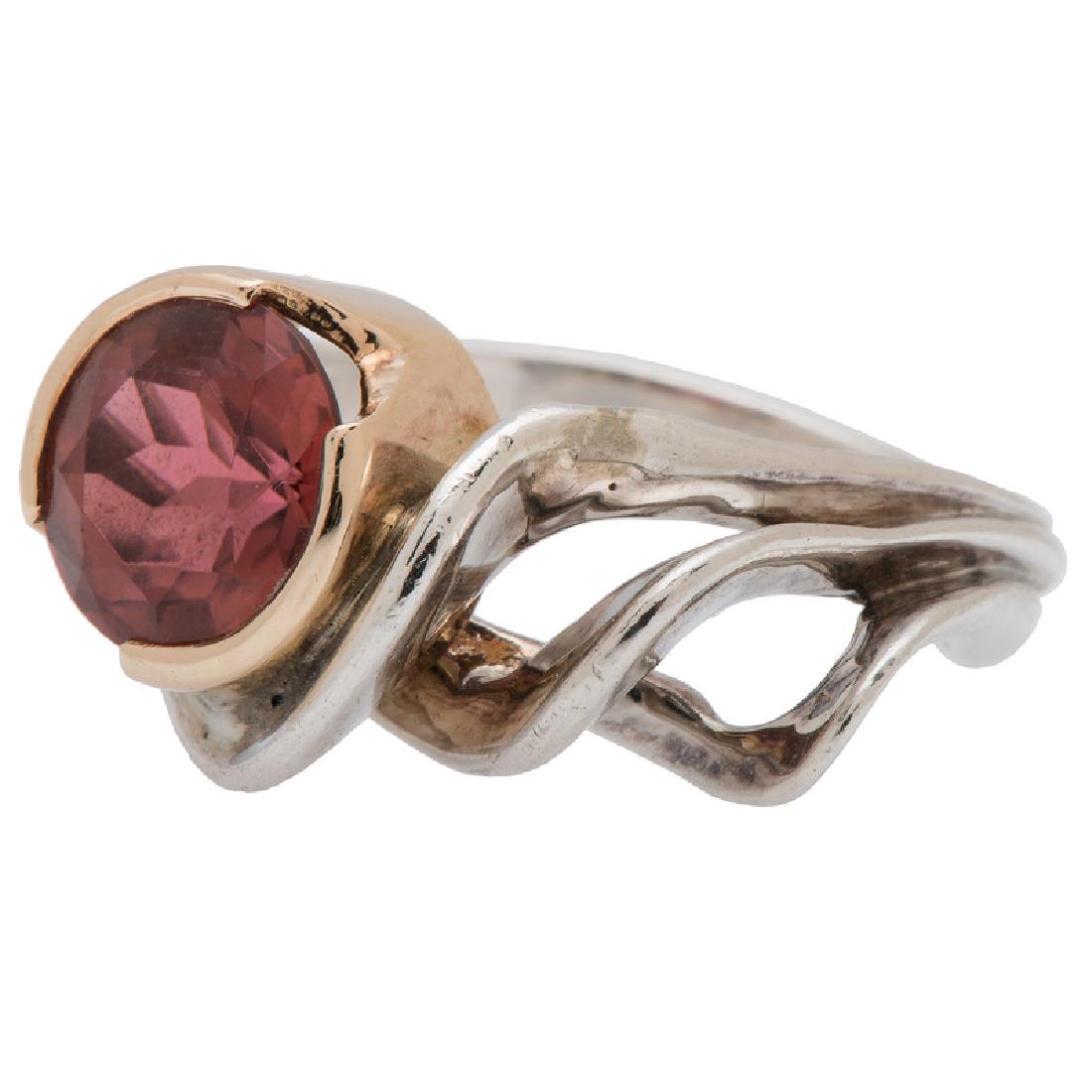 Patricia Daunis Pink Tourmaline Ring in 14 Karat Gold (1 of 3)