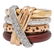 La Nouvelle Bague Quad Stack Ring in 18 Karat Yellow