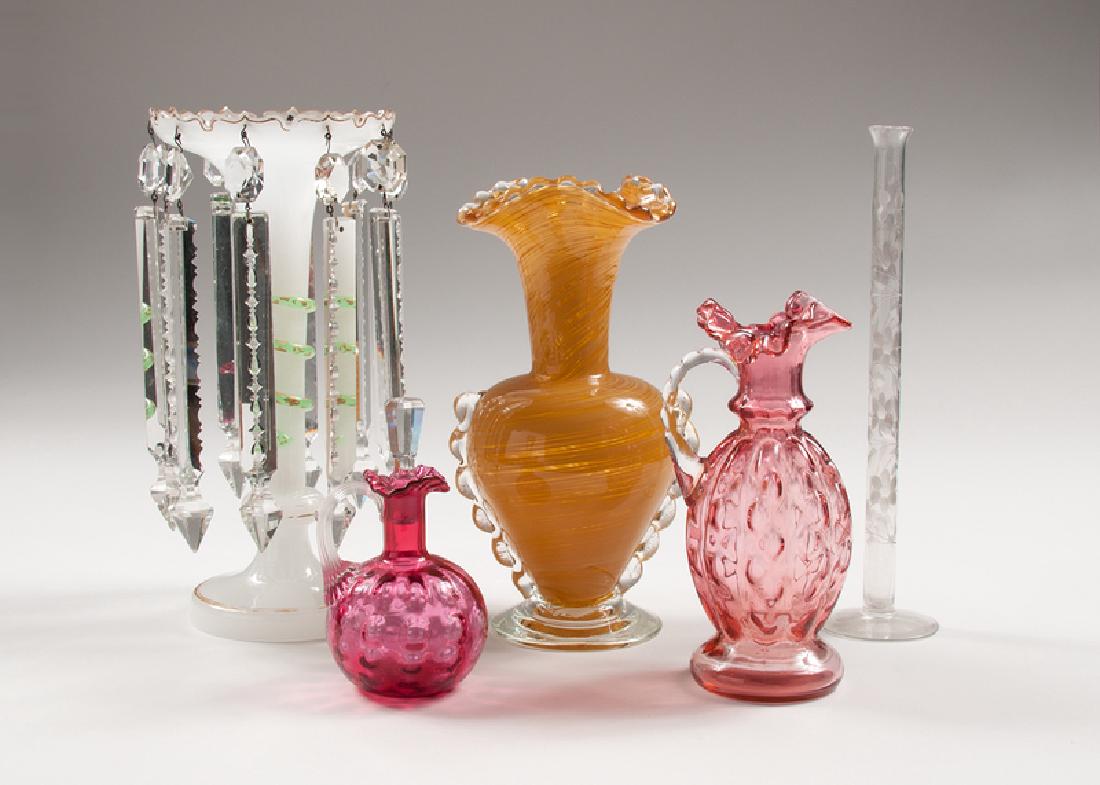 Glass Vases, Decanters, and Luster (1 of 2)