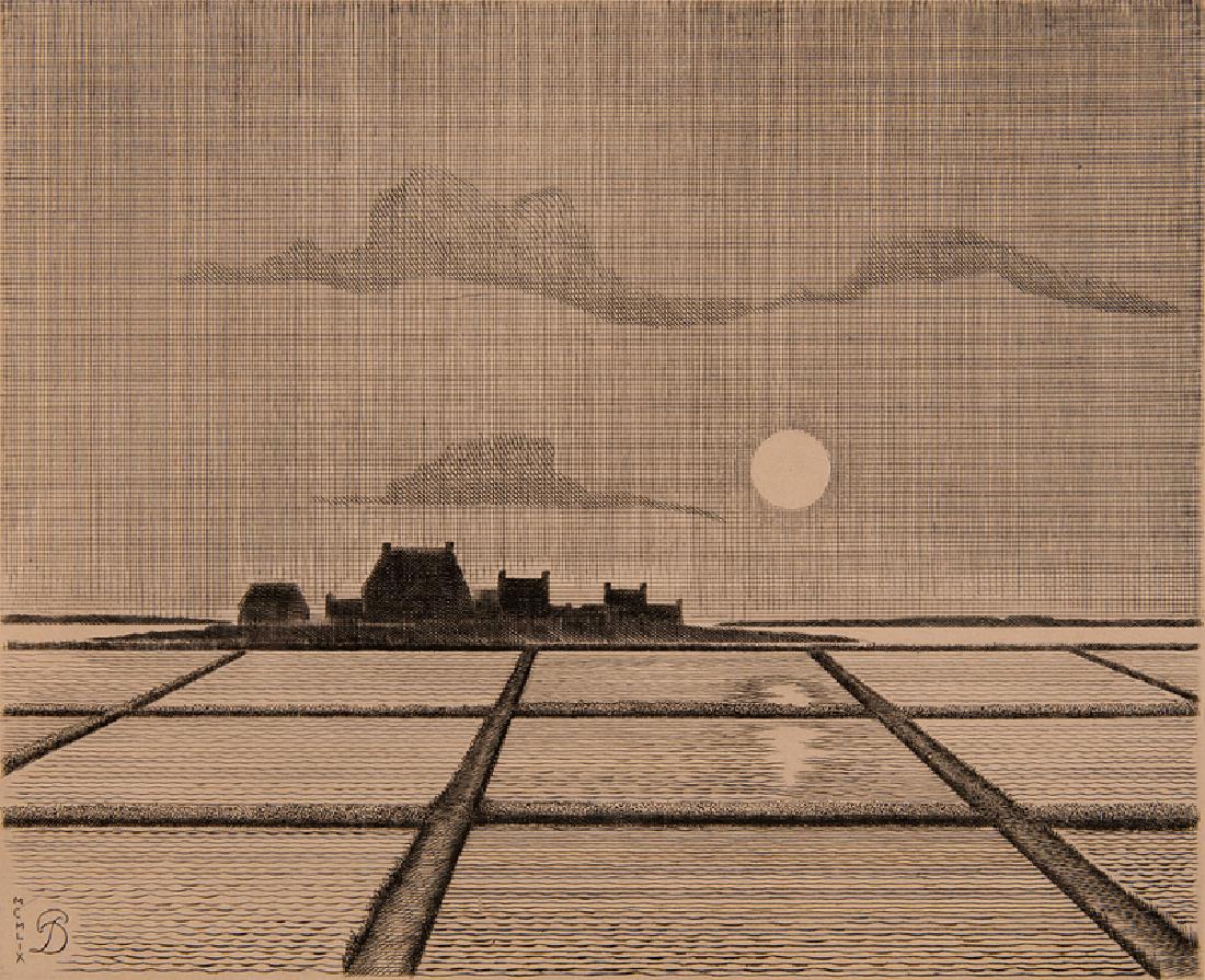 Pierre Dubreuil (French, 1891-1970) Etching (1 of 2)