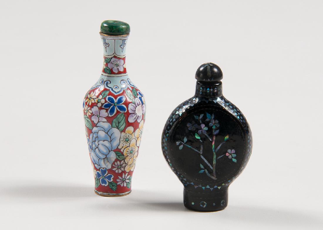 Lacquer and Enamel Snuff Bottles (1 of 2)