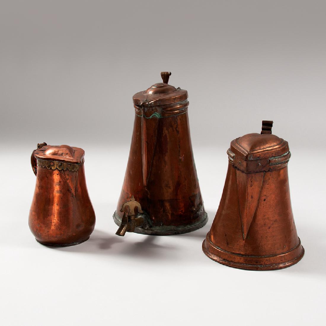 Copper Pitchers and Urn (1 of 2)
