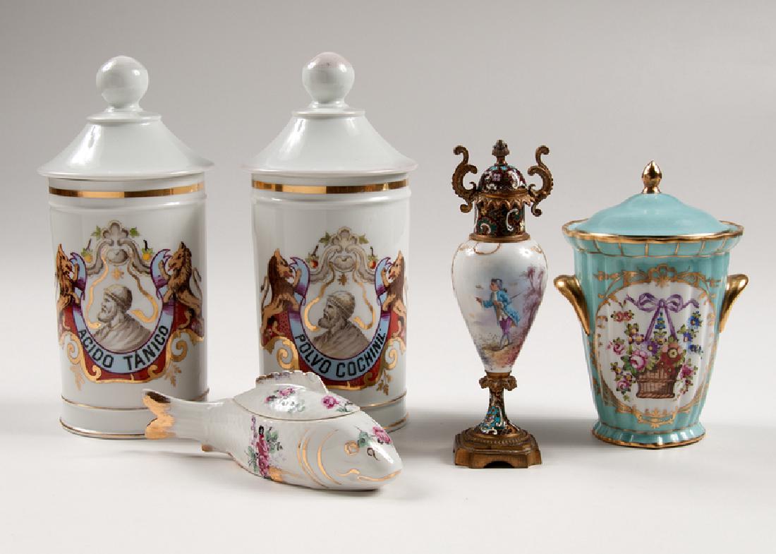 French Lidded Vessels (1 of 2)