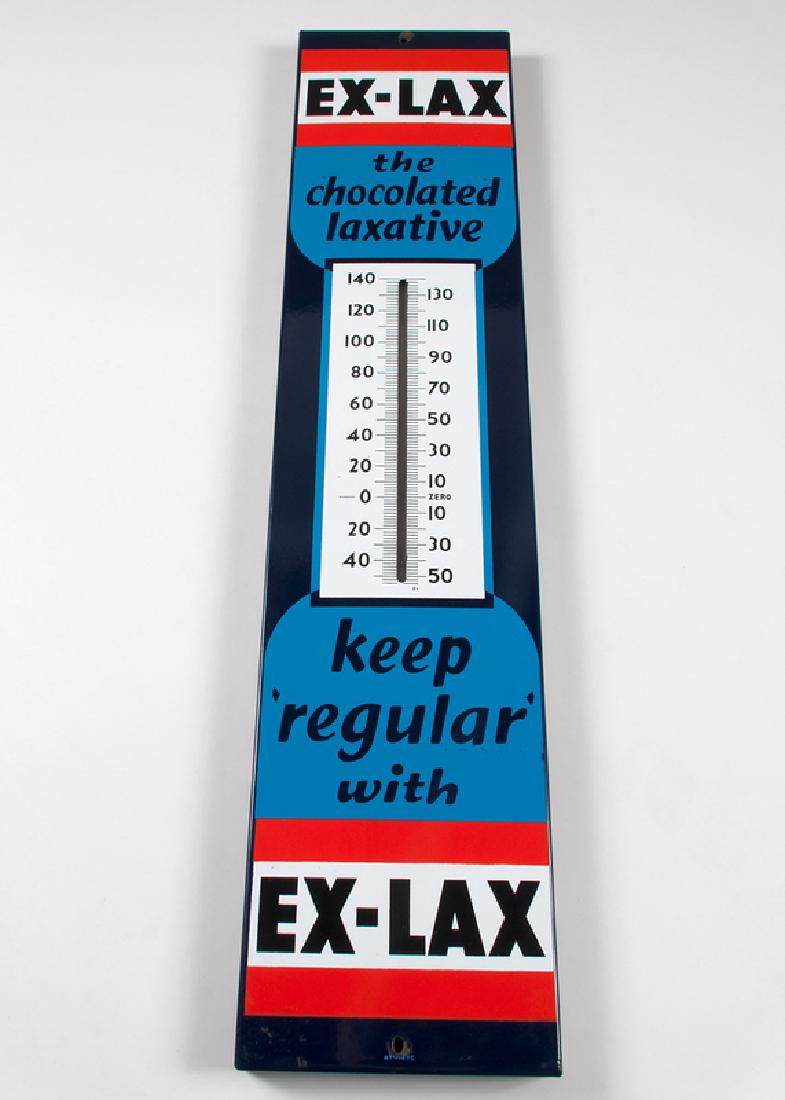 Ex-Lax Porcelain Thermometer (1 of 1)