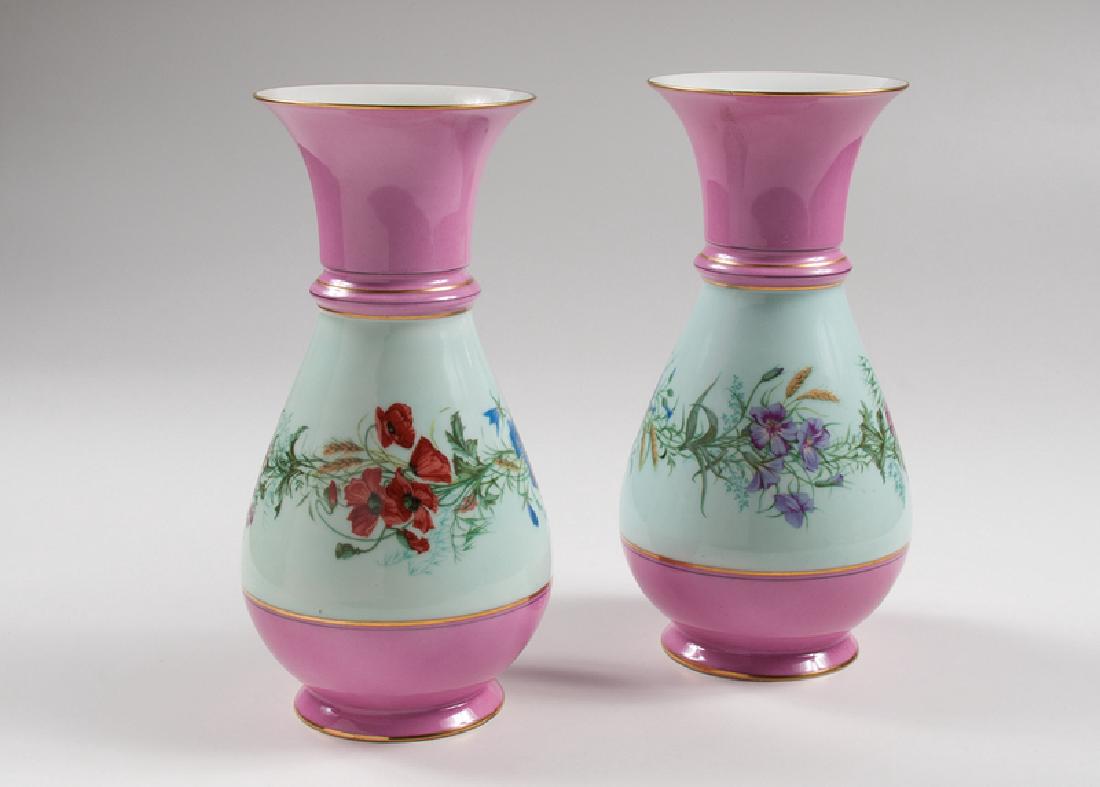 Pair of Old Paris Porcelain Vases (1 of 2)