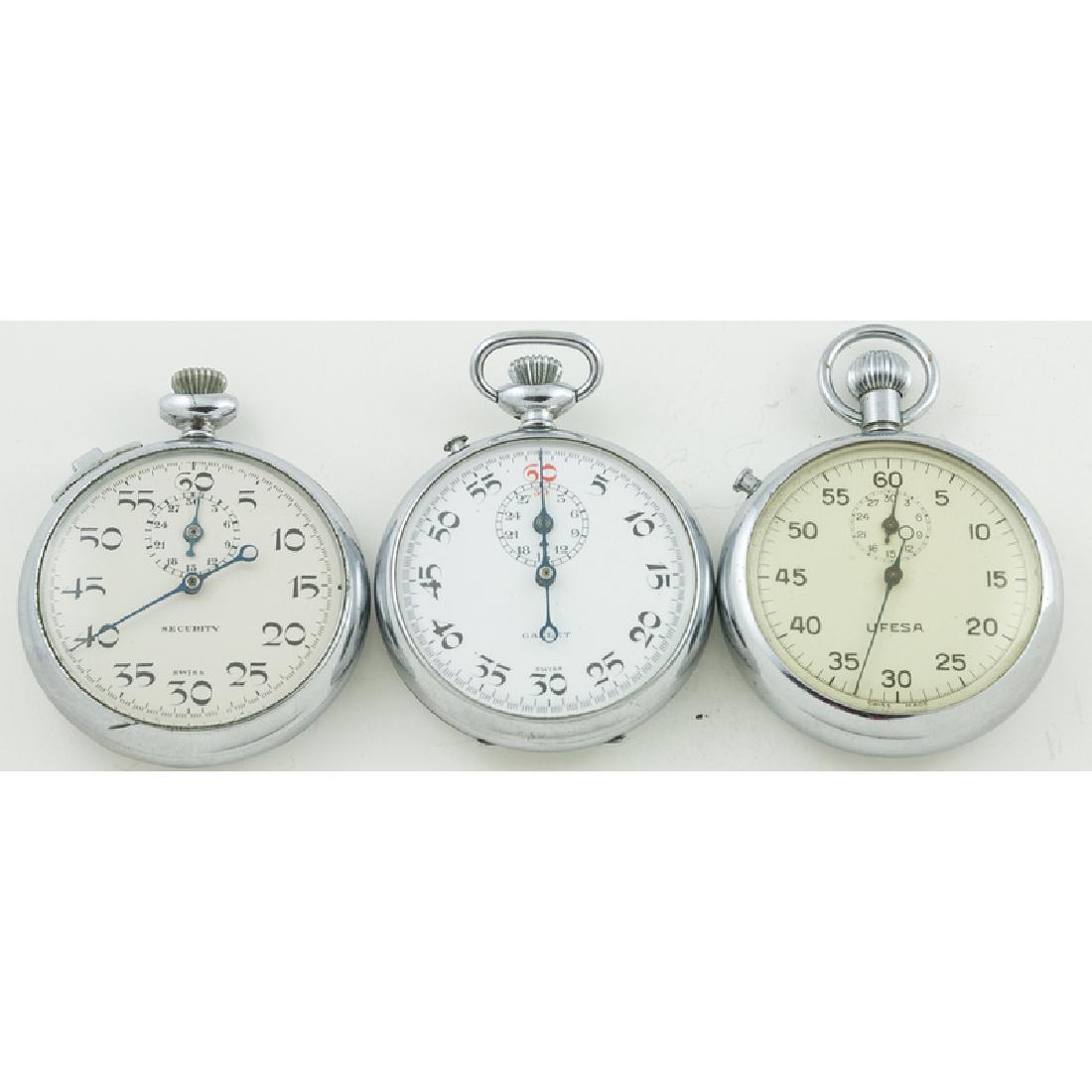 Jules Racine and UFESA Pocket Timers