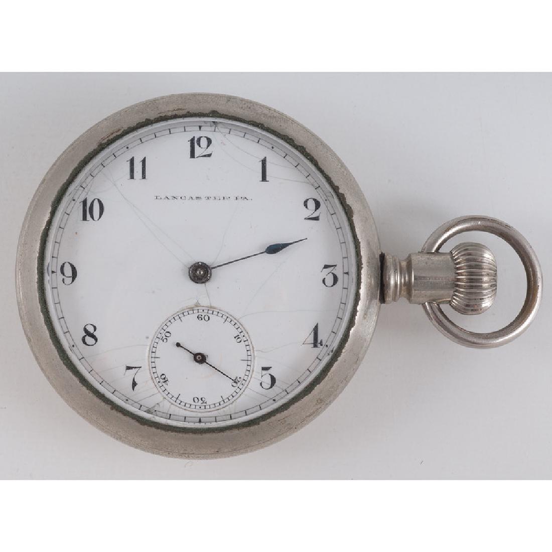Lancaster Watch Co. Open Face Pocket Watch (1 of 1)