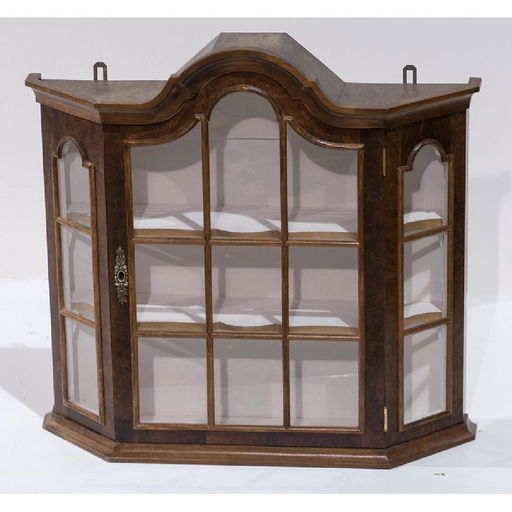 Burled Walnut Hanging Display Cabinet Dec 15 2017 Cowan S