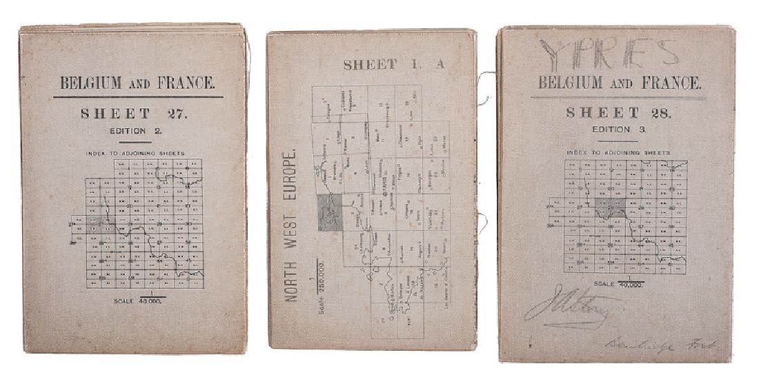 [World War One - Maps] WWI Military Maps of North West (1 of 2)