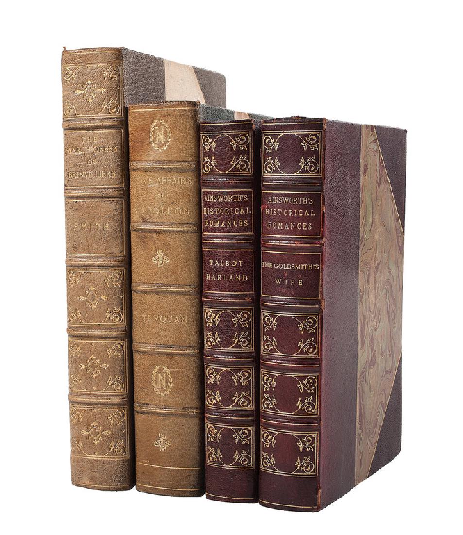 [Literature - Historical] Historical Romances,: [Literature - Historical] Historical Romances, Fictional and Non-fictional Lot of 4. Ainsworth, William Harrison. The Goldsmith's Wife. Historical Romances of William Harrison Ainsworth. Philadelphia:
