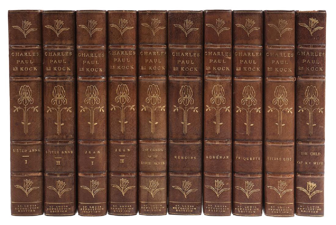 [Literature - Fine Binding] Charles Paul De Kock, 20 (1 of 6)