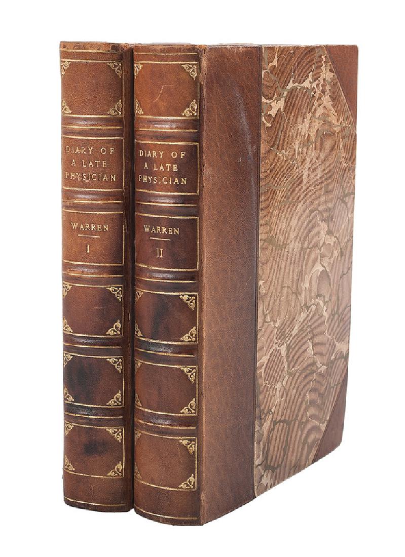 [Literature - Medicine - Psychology] Samuel Warren,: [Literature - Medicine - Psychology] Samuel Warren, Diary of a Late Physician, Leipzig 1844 in 3/4 Morocco Binding Warren, Samuel. Passages from the Diary of a Late Physician. Leipzig: Bernard Tauchni