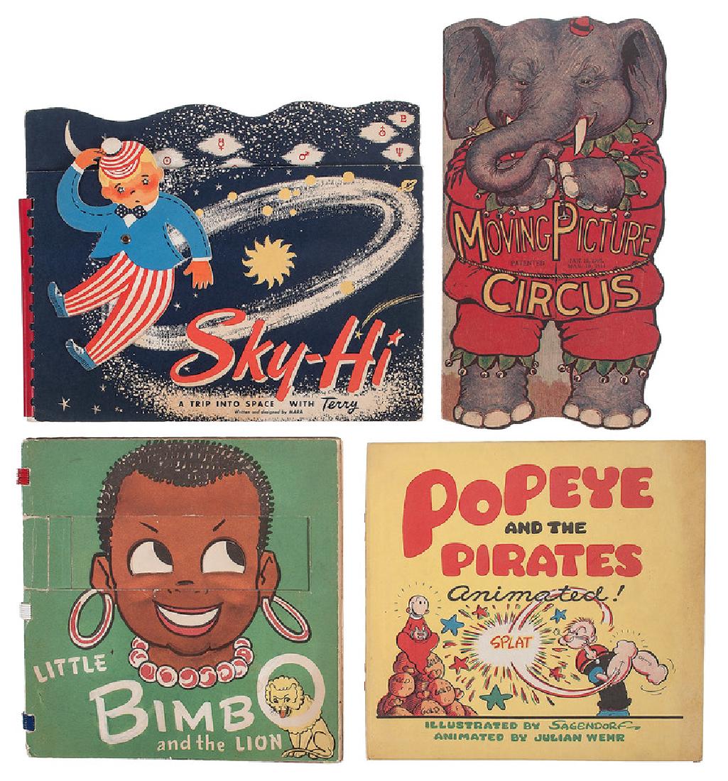 [Children's - Illustrated - Movable Books] Group of 4 (1 of 6)