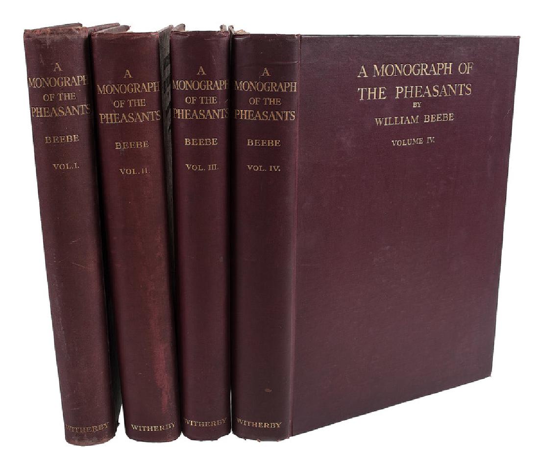 [Ornithology - Pheasants] William Beebe's Classic 4 (1 of 11)