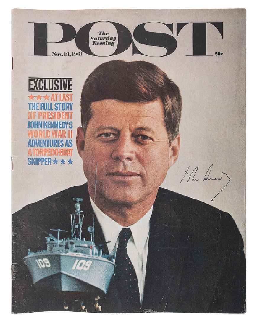[Presidential Autograph] 1961 Saturday Evening Post (1 of 6)