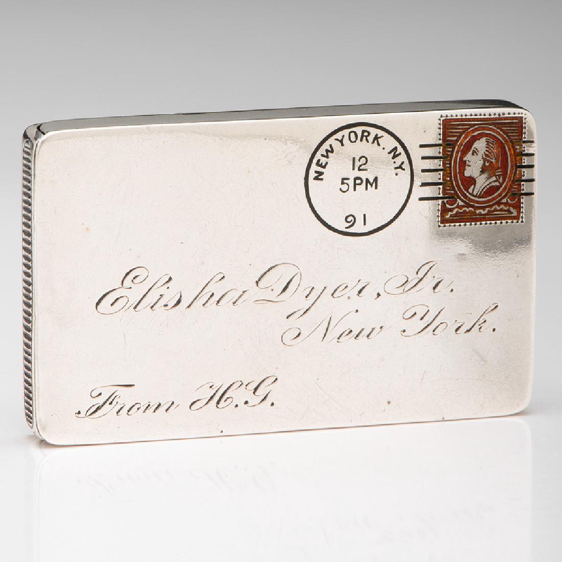 Elisha Dyer, Jr. Gorham (Attributed) Sterling Envelope