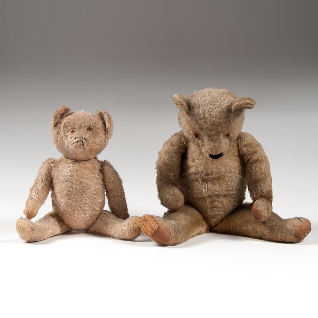 English and American Teddy Bears, Lot of Two (1 of 2)