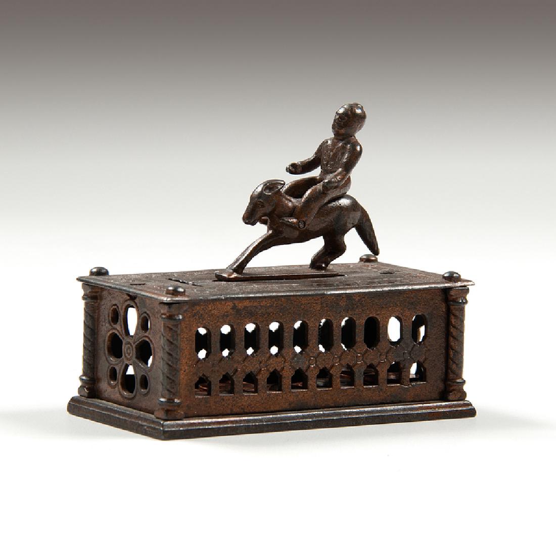 Judd Bucking Mule Mechanical Bank (1 of 3)