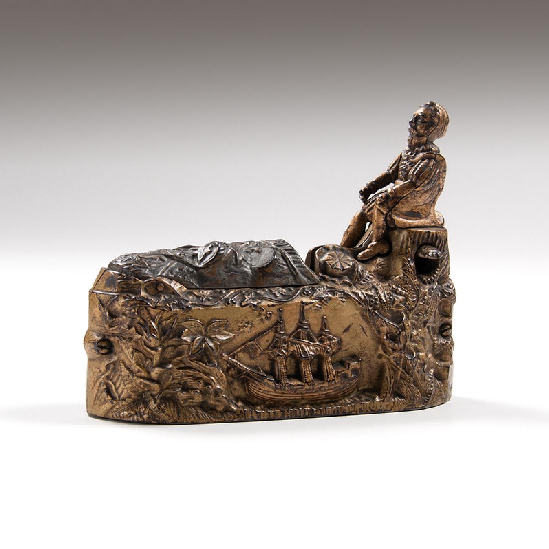 J. & E. Stevens World's Fair Mechanical Bank (1 of 3)