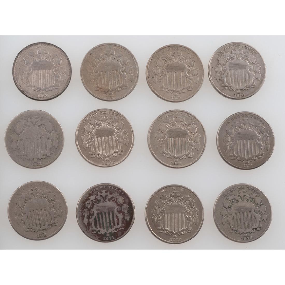 United States Shield Nickels 1866-1883 (1 of 2)