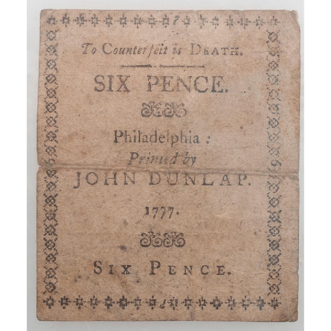 Sixpence Colonial Note (1 of 2)