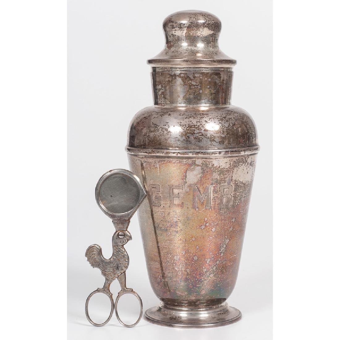 Totten-Sommer Sterling Cocktail Shaker, Plus (1 of 4)