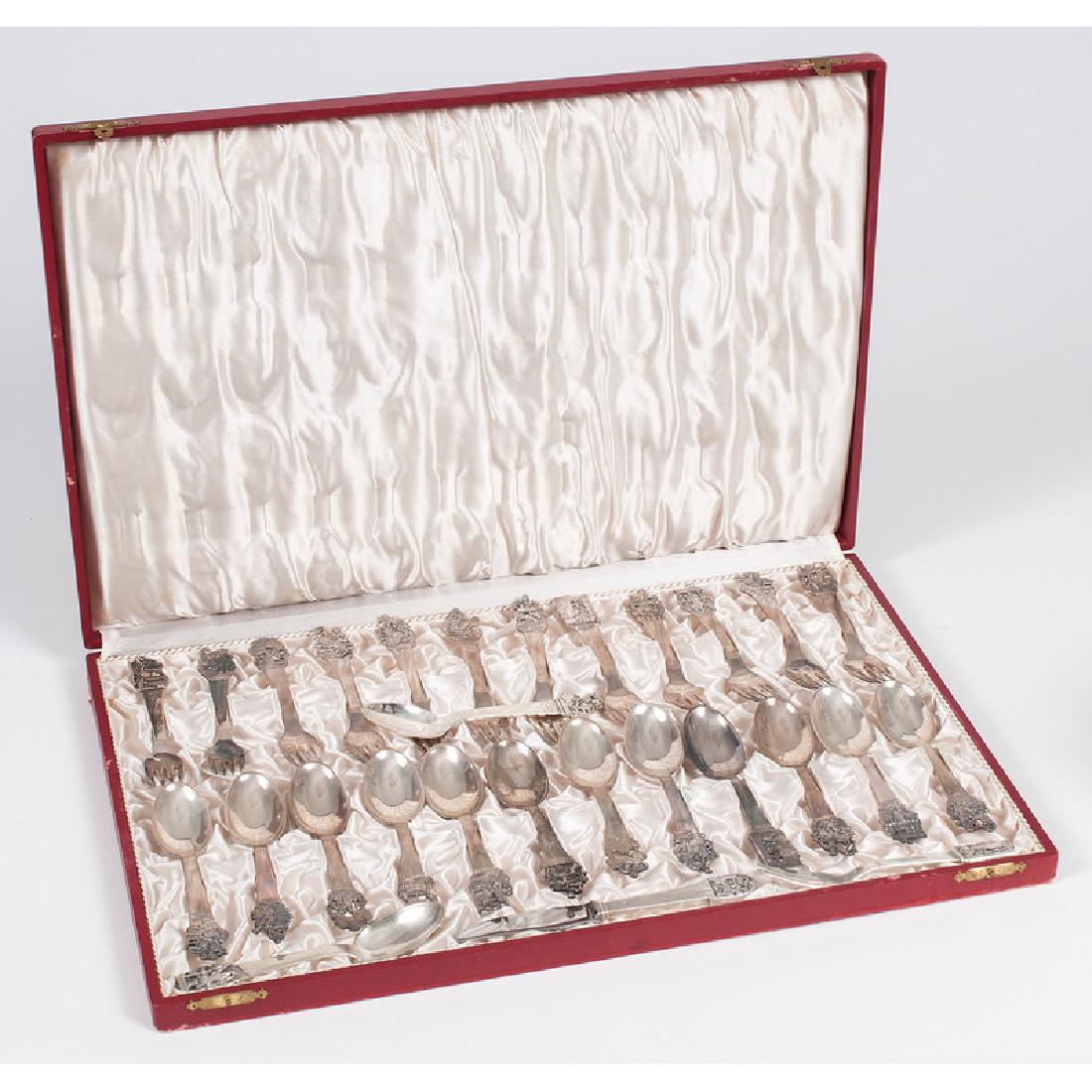 W&S Sorensen Hans Christian Andersen Sterling Flatware (1 of 4)