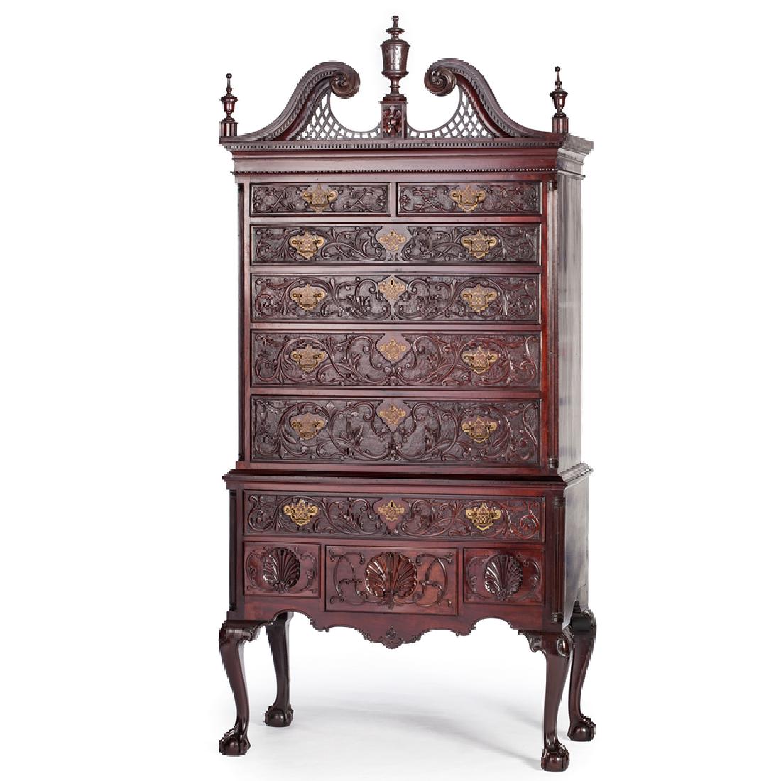 Philadelphia Chippendale Highboy Mar 10 2018 Cowan S Auctions