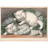 Currier & Ives Cat Themed Hand-Colored Lithographs - 2