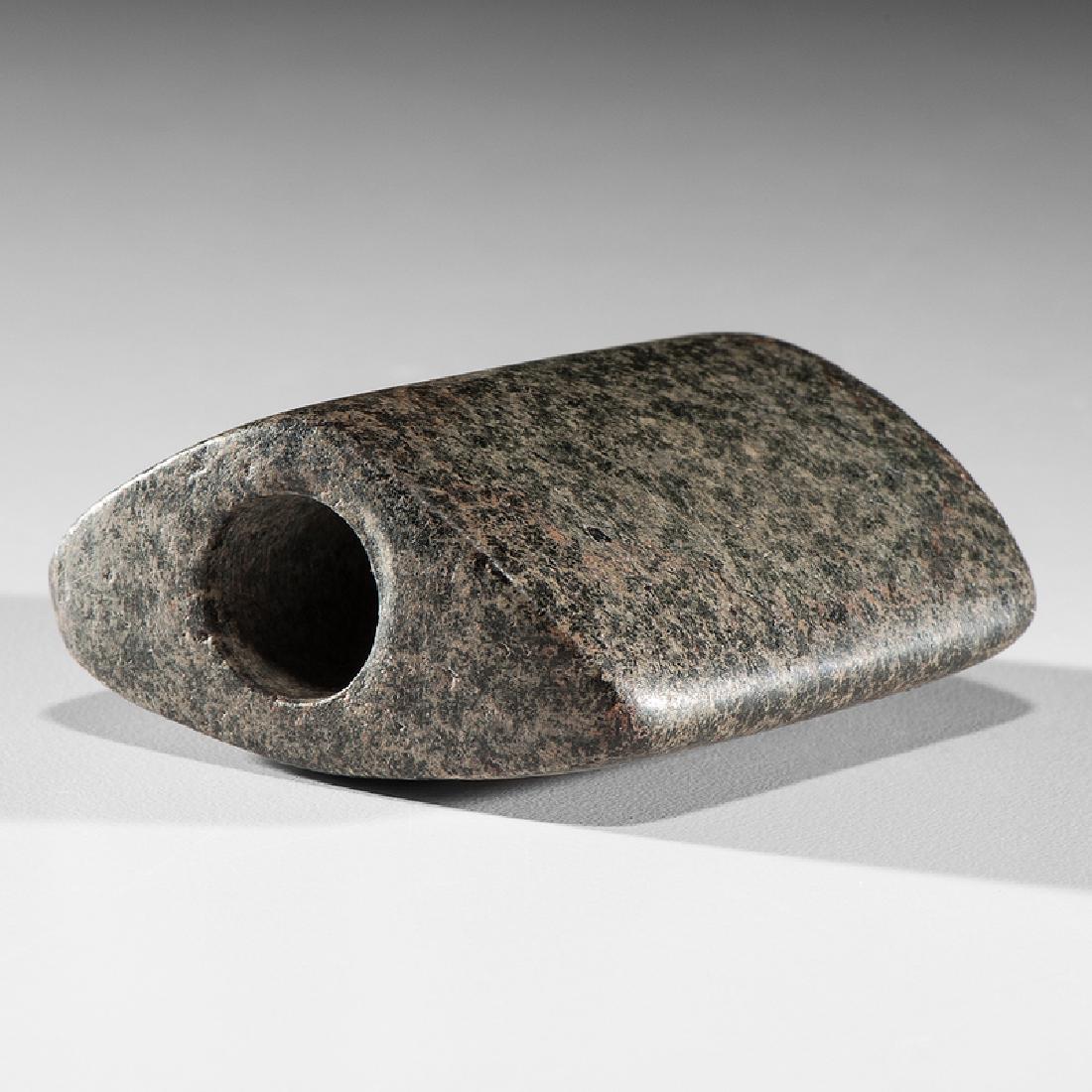A Prismoidal or Humped Bannerstone, From the Collection