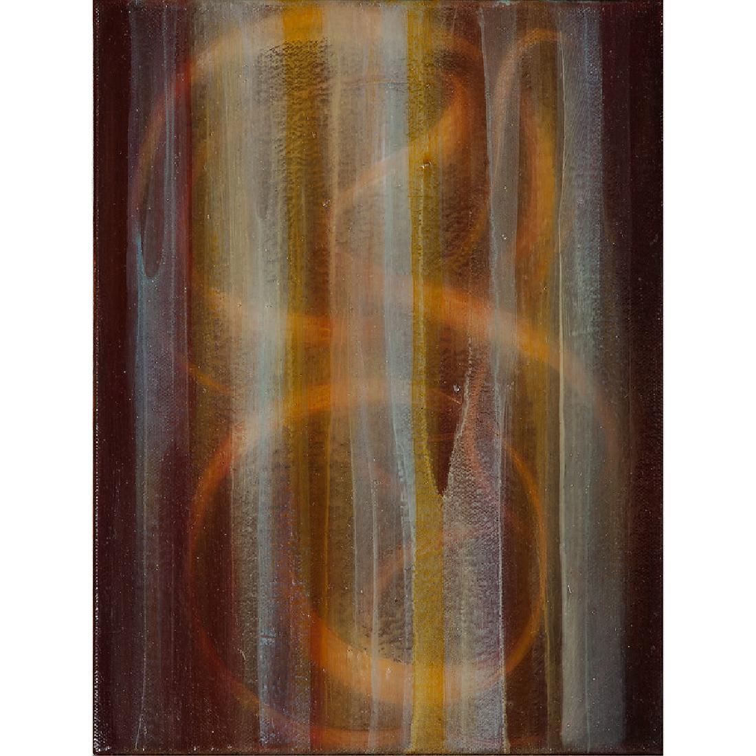 Shane Guffogg (American, b. 1962): Lumen Lapsus #2 oil on canvas signed, titled and dated 2010 on verso framed 12 x 9 in. (canvas) 18.5 x 15.5 in. (frame)