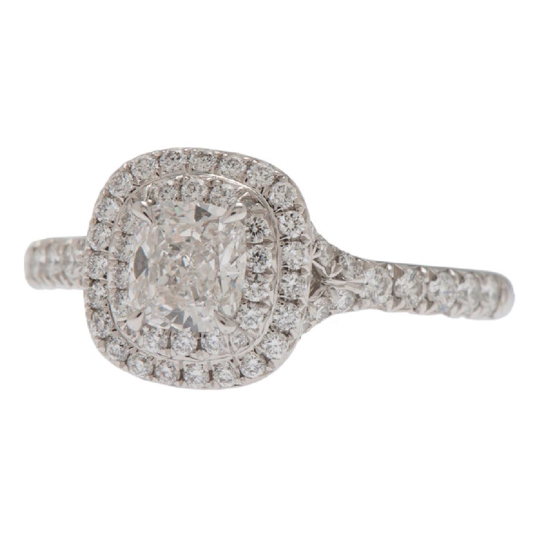 Tiffany & Co. Platinum Soleste Diamond Ring (1 of 5)