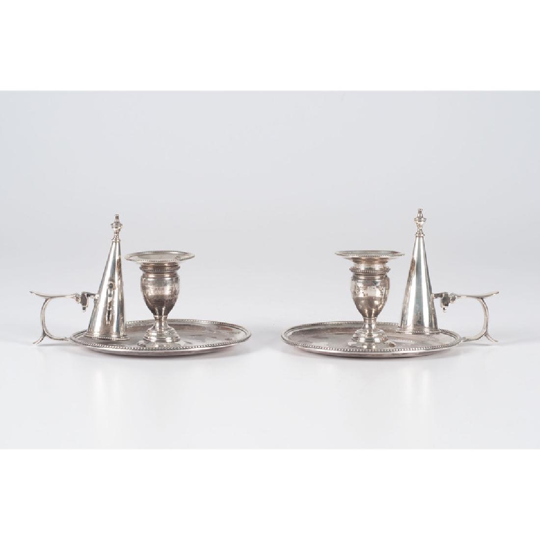 English Sterling Silver Chambersticks (1 of 4)