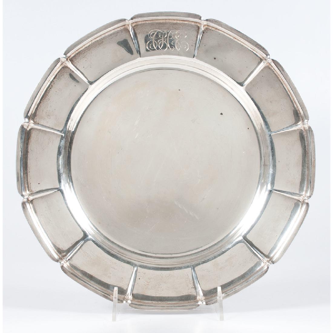 Frank M. Whiting Sterling Serving Tray (1 of 4)