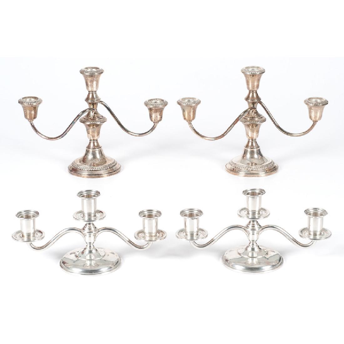 Sterling Weighted Candelabra, Amston & Redlich (1 of 4)