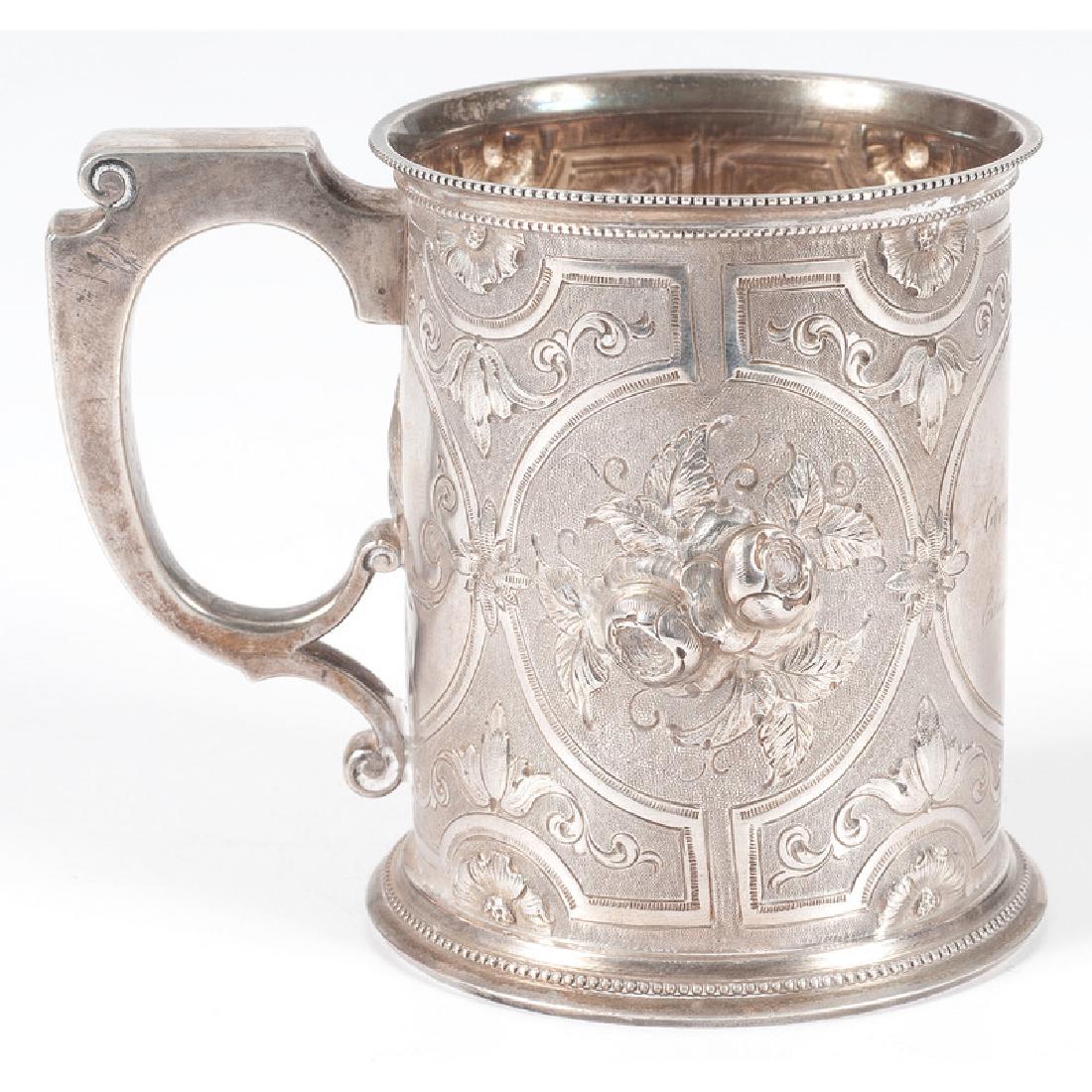 Gorham Coin Silver Presentation Mug (1 of 5)
