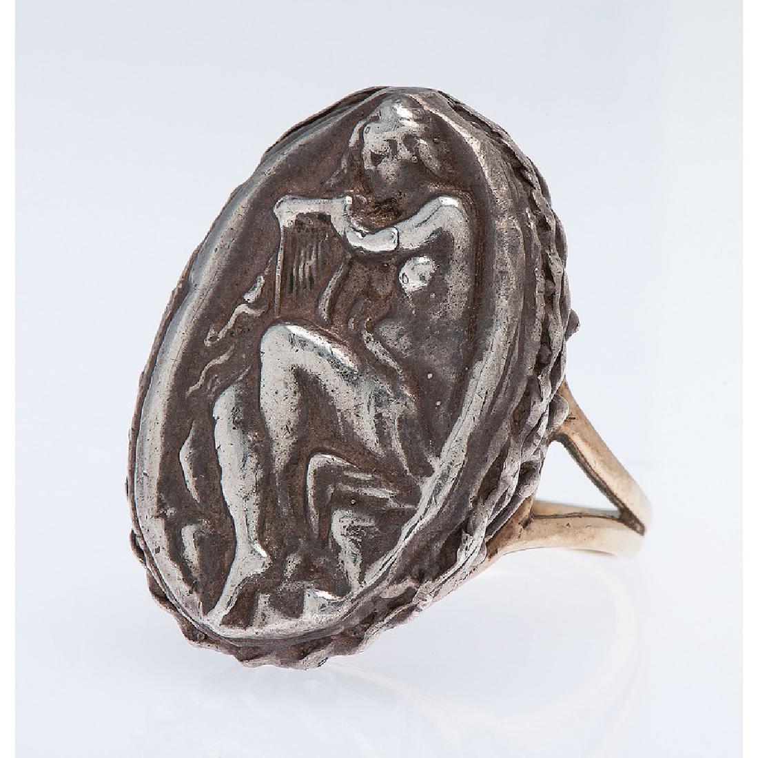 14 Karat Yellow Gold and Silver Ring (1 of 4)