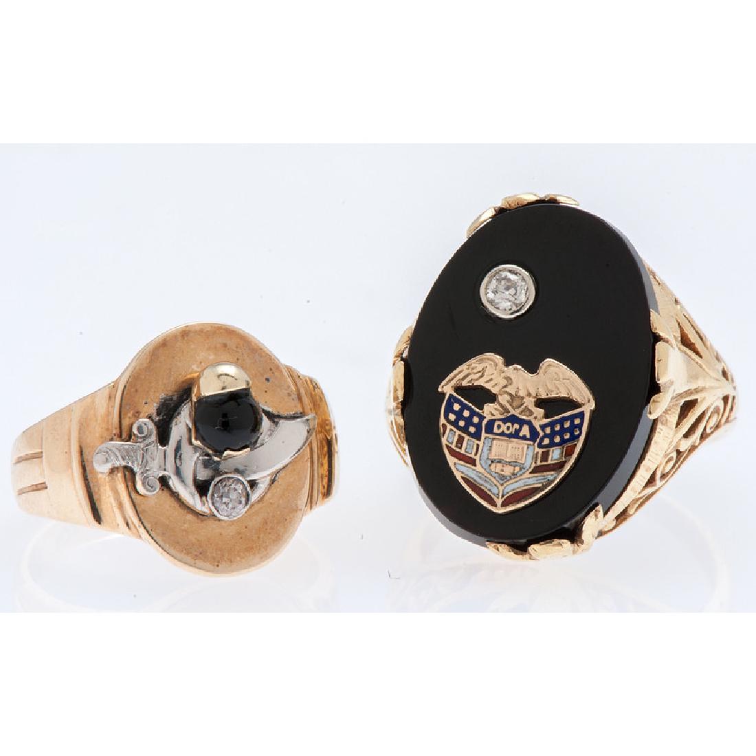 Daughters of America Ring in 14 Karat Gold PLUS (1 of 3)