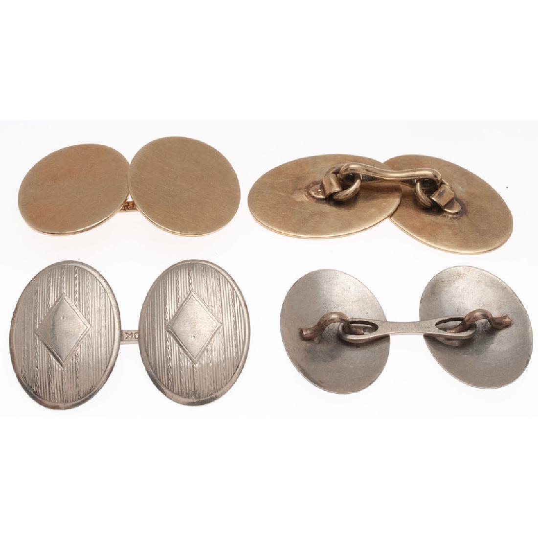 Cufflinks in Karat Gold (1 of 2)