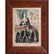 Currier and Ives Hand-Colored Lithographs in Wooden