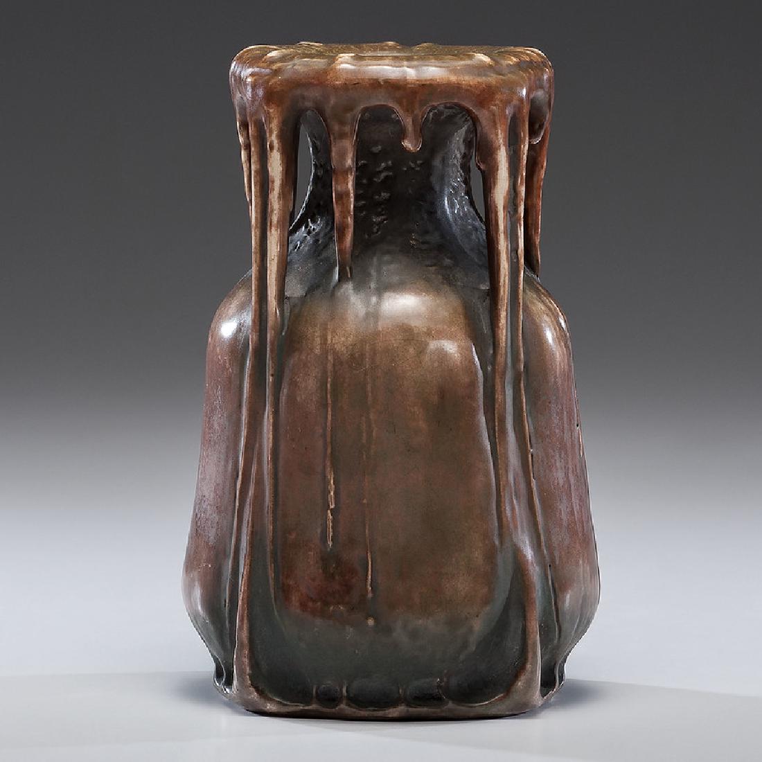Edda Amphora Vase: Austrian, 20th century. Marked on underside, ht. 9.5, wd. 6.5 in.