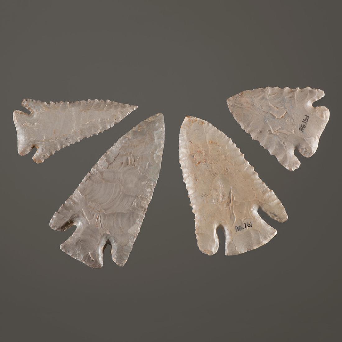 Four Flint Points (1 of 2)